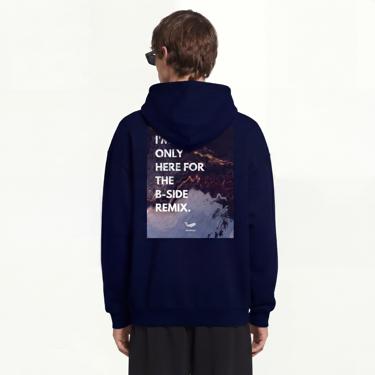 " B-Side Remix" Heavyweight Pullover Hoodie